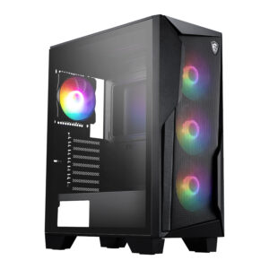 MSI MAG Forge 130A Airflow Gaming PC Case | ATX | Black