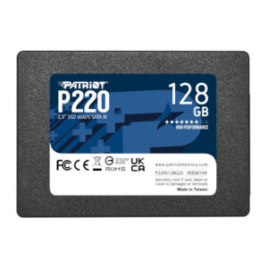 Patriot P220 128GB 2.5" | SATA III | Solid State Drive