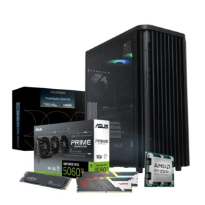 PCBuilder MONET Creator PC | AMD Ryzen 7 9700X | 32GB DDR5 | 1TB NVMe | Nvidia GeForce RTX 5060 Ti 16GB | Windows 11 Home