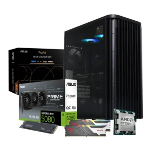 PCBuilder REMBRANDT Creator PC | AMD Ryzen 9 9950X | 64GB DDR5 | 2TB NVMe | Nvidia GeForce RTX 5080 16GB | Windows 11 Home