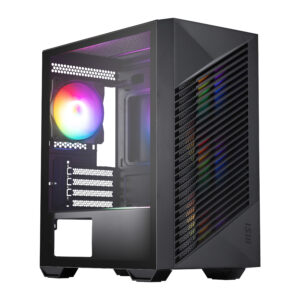 MSI PRO Forge M050A Gaming PC Case | Micro-ATX | Black