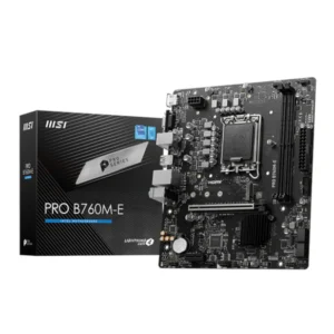 MSI B760M-E Pro | Intel LGA1700 | Micro-ATX | DDR5 | Motherboard