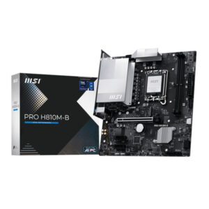 MSI H810M-B Pro | Intel LGA1851 | Micro-ATX | DDR5 | Motherboard