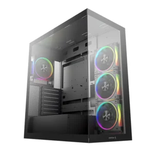 DeepCool CG580 4F V2 ARGB Gaming PC Case | ATX | Black