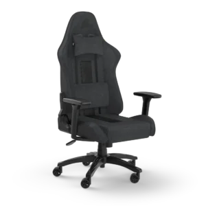 Corsair TC100 RELAXED Gaming Chair | Fabric | Black/Grey