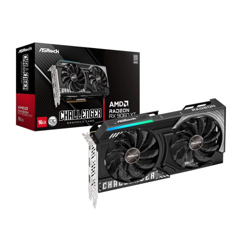RX9060XTCHALLENGER16G_ASRock-AMD-Radeon-RX-9060-XT-Challenger-16GB-OC_wr_01a