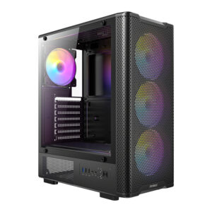 Antec VX310 ARGB Gaming PC Case | ATX | Black