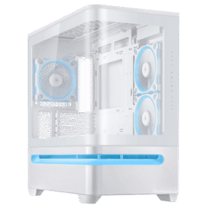 ASUS Prime AP202 ARGB mATX White Chassis