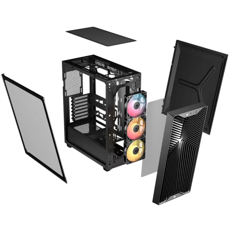 Corsair 3200D RS ARGB Gaming PC Case | ATX | Black