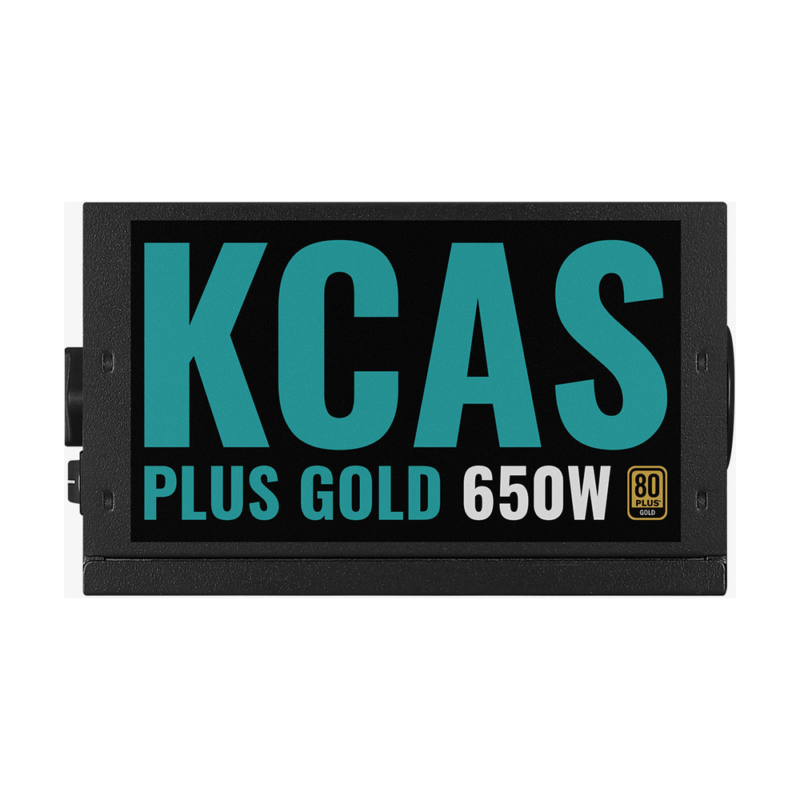 AeroCool KCAS PG650 | Non-Modular | 80+ Gold | 650W | Power Supply