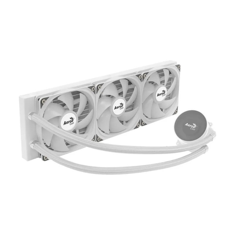 AeroCool Oasis L360 ARGB Liquid CPU Cooler | 360mm | White