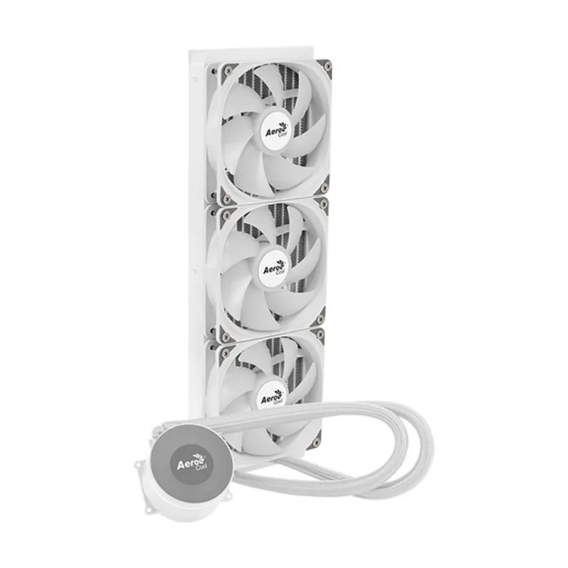 AeroCool Oasis L360 ARGB Liquid CPU Cooler | 360mm | White