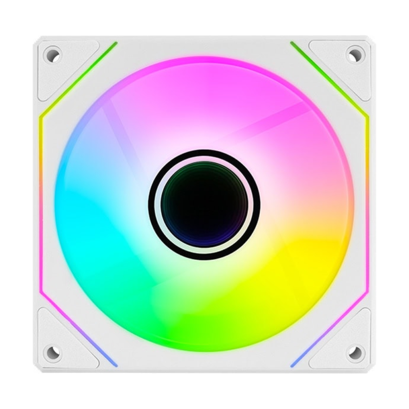 AeroCool Phantom M-3 ARGB 120mm PWM Fan | Single Pack | White
