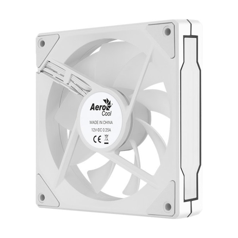 AeroCool Phantom M-3 ARGB 120mm PWM Fan | Single Pack | White