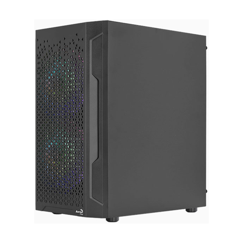 AeroCool Trinity Mini Gaming PC Case | Micro-ATX | Black