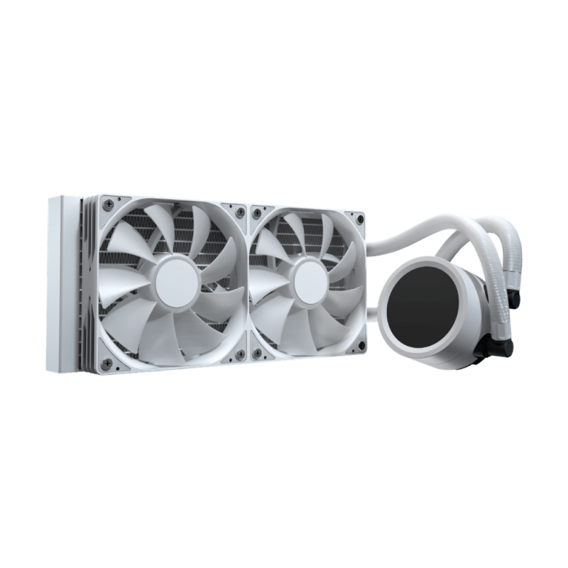 AeroCool Abyss L240R Digi ARGB Liquid CPU Cooler | 240mm | White